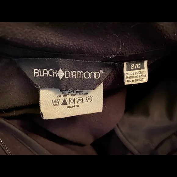 Black Diamond fleece jacket - Picture 4 of 4